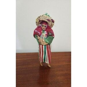 Vintage South American Leather Doll